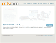 Tablet Screenshot of cctvmen.com
